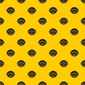 Pearl shell pattern vector Illustrazione stock