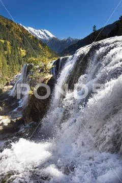 Pearl Shoal Waterfall Stock Photos