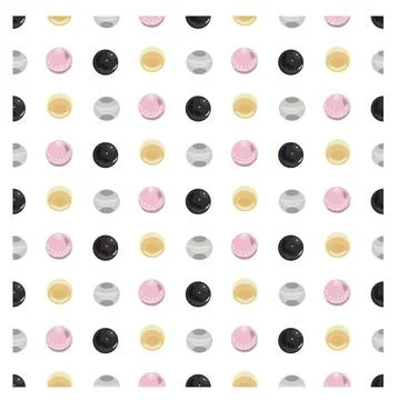 Pearl. Simple seamless pattern. Vector . Stock Illustration