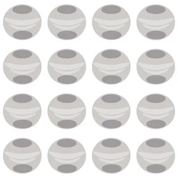 Pearl. Simple seamless pattern. Vector . Stock Illustration