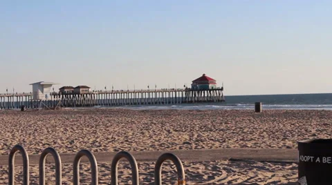 Pearl of Sunset Beach Stock Footage 35297532