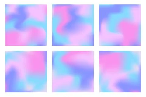 Pearlescent background with holographic gradient Stock Illustration