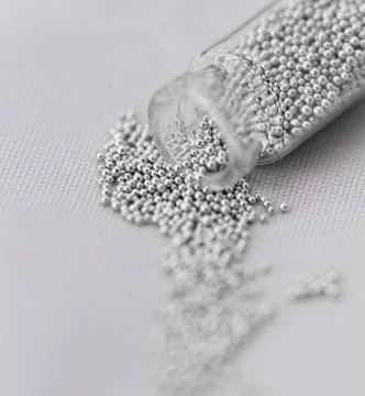 Pearls for nails Stock Photos