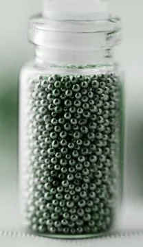 Pearls for nails Stock Photos