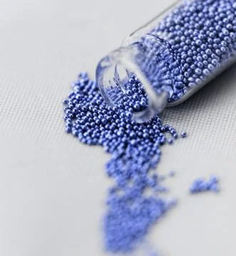 Pearls for nails Stock Photos