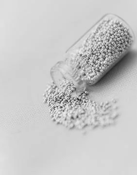 Pearls for nails Stock Photos