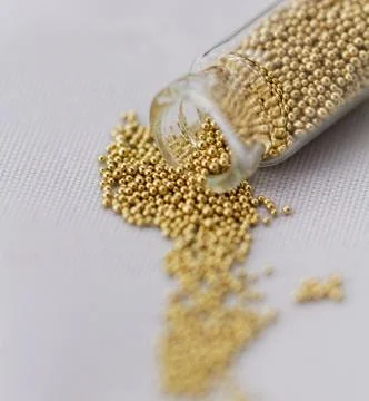 Pearls for nails Stock Photos