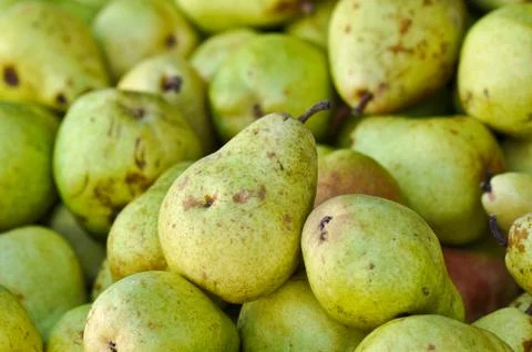 Pears close up Foto stock