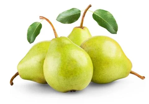Pears isolated Stock Photos