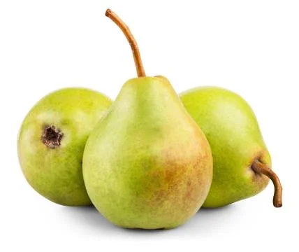 Pears isolated Stock Photos