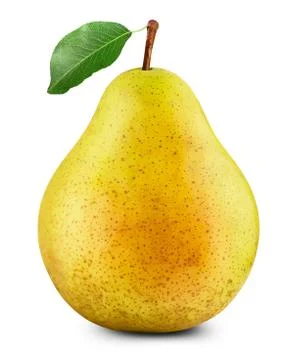 Pears isolated Stock Photos