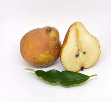 Pears isolated on white background Stock Photos