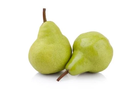 Pears isolated on white background Stock Photos
