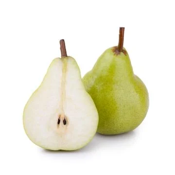 Pears isolated on white background Stock Photos