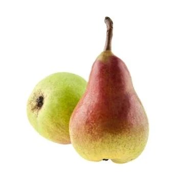 Pears isolated on white background Stock Photos