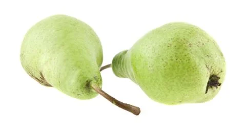 Pears isolated on white background Stock Photos
