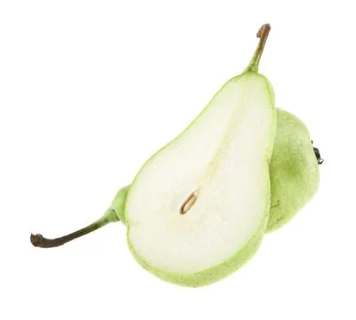 Pears isolated on white background Stock Photos