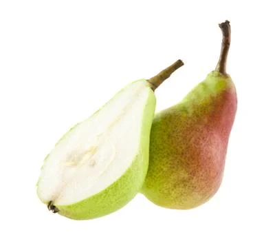 Pears isolated on white background Stock Photos