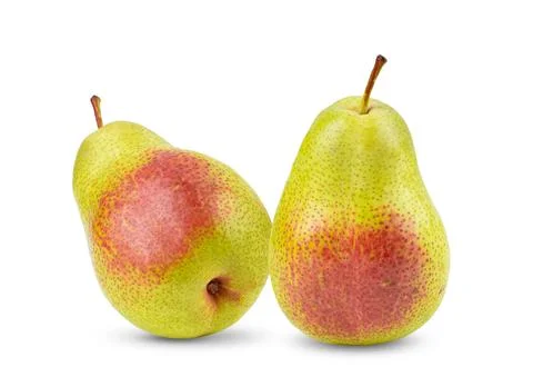 Pears isolated on white Stock Photos