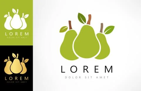 Pears logo Stock Illustration