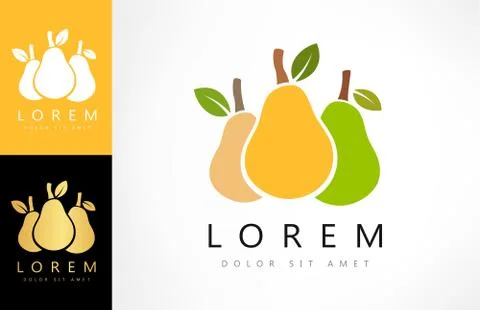 Pears logo Stock Illustration