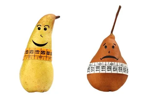 Pears measured the meter Stock Photos