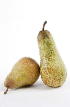 Pears on a white background Stock Photos