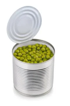 Peas can Stock Photos