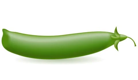 Peas illustration Stock Illustration