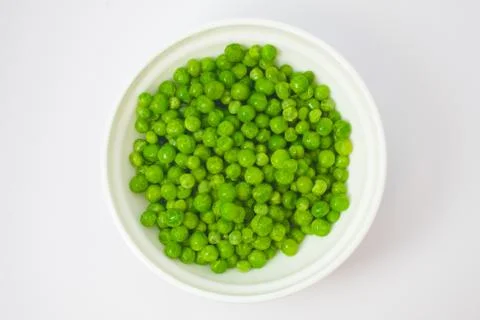 Peas into the pot Stock-Fotos