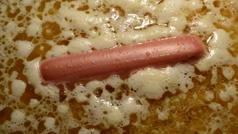 Peas with sausage Stock Footage 271609275