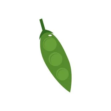 Peas vector design template illustration Stock Illustration
