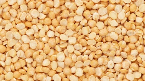 Peas yellow, rotation. Peas - background. Stock Footage 140985670