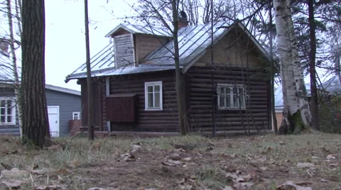 Peasant hut Stock Footage 49224004