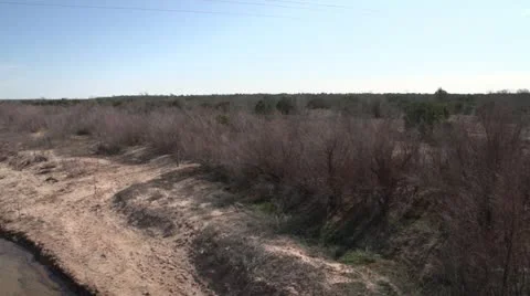 Pease River in Texas 動画素材 10896604