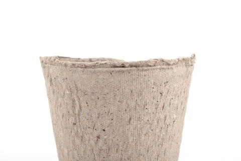 Peat pots Stock Photos