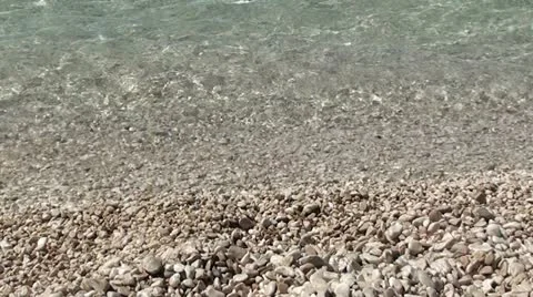Pebble and sea Stock Footage 11515167