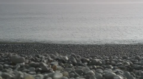 Pebble beach Stock Footage 12601427