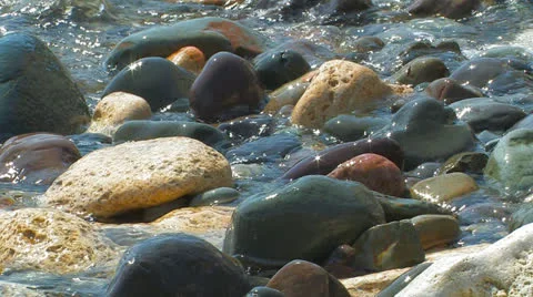 Pebble beach. Stock Footage 27097265