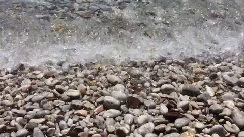 Pebble beach Stockbeeldmateriaal 100975138