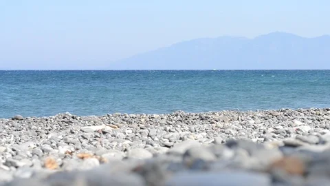 Pebble beach, Kos island Stock-Footage 87068104