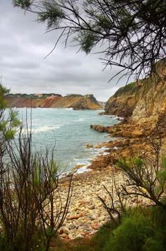 Pebble beach Stock Photos