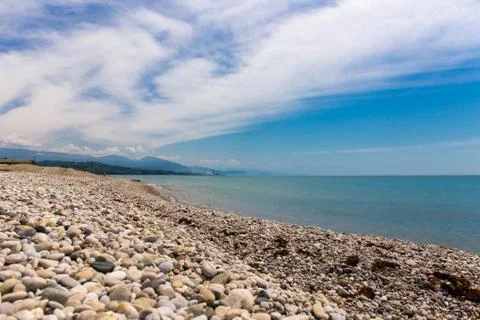 Pebble beach Stock Photos