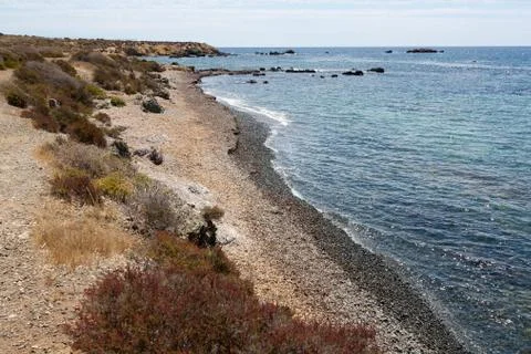 Pebble beach Stock Photos