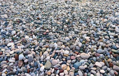 Pebble beach Stock Photos