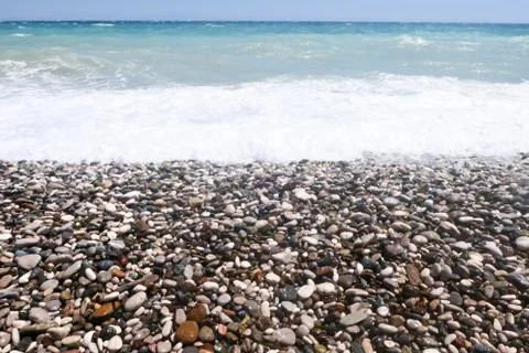 Pebble beach Stock Photos