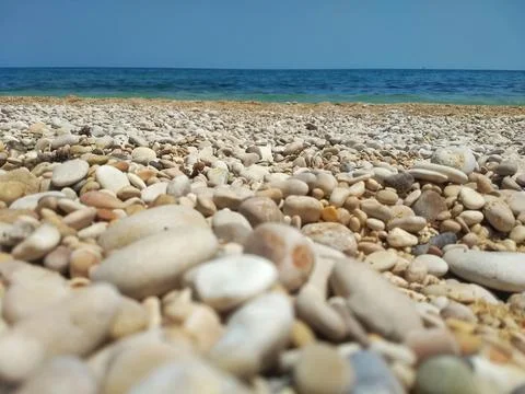 Pebble beach Stock Photos