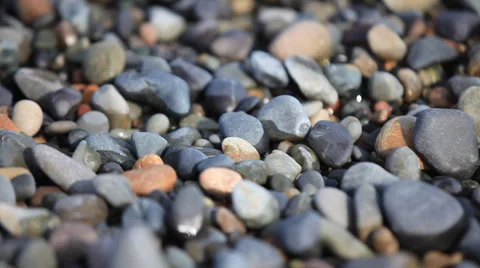 The pebble beach slider Stock Footage 35801873