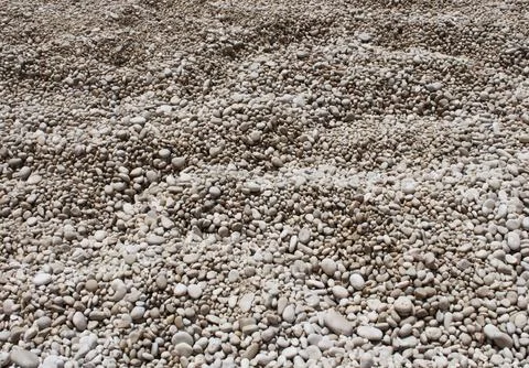 Pebble beach stones background Stock Photos
