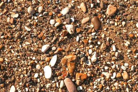 Pebble loose stone Background Stock Photos